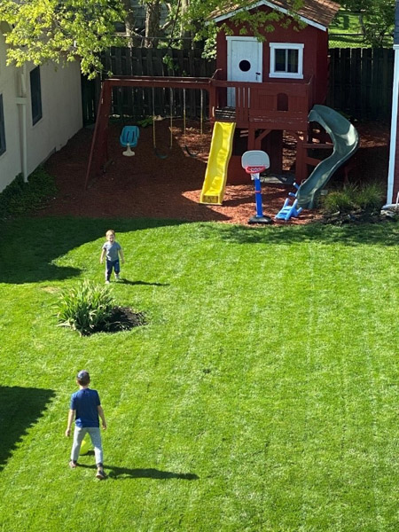 Holly Mazzocca Kids playing outdoors